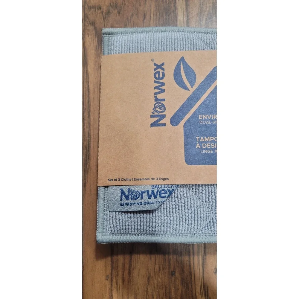 Norwex  New Eviroscrub 3pack Grey